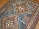 Distressed caucasian rug No. 10211