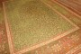 Lime Green Irish Donegal Distressed Rug No. j3286