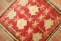 Square Red Small Turkish Rug No. j3771