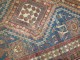 Distressed caucasian rug No. 10211