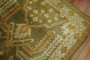 Forest Green Antique Turkish Wide Oushak Runner No. 10361