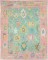 Pistachio Pink Turkish Oushak Souf Rug No. 10368