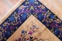 Plum Art Deco Room Rug No. 10376