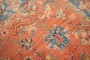 Pumpkin Teal Antique Large Square Oushak Rug No. 10447