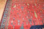 19th Century Pictorial Animal Persian Bakshaish Rug No. 10470