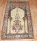 19th Century Lavar Kerman Prayer Rug No. 10506