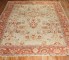 Ivory 19th Century Antique Persian Sultanabad Rug No. 10537