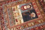 19th Century Conversation Caucasian Pictorial Rug No. 10540