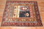 19th Century Conversation Caucasian Pictorial Rug No. 10540