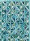 Large Turquoise Swedish Inspired Rug No. 10550