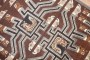 Peculiar Indonesian Pictorial Square Head Rug No. 10578