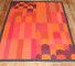  Dramatic Irma Kronlund Swedish Kilim No. 10662