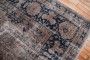 Large Dark Worn Traditional Turkish Rug No. 10672