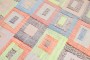 Vintage Inspired Oversize Colorful Kilim No. 10701