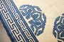 19th Century Ivory Blue Chinese Peking Rug No. 10823