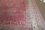 Vintage Indian Larestan Plum Rug No. 10839