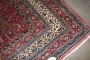 Vintage Indian Larestan Plum Rug No. 10839