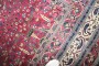 Vintage Indian Larestan Plum Rug No. 10839