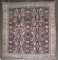 Antique Persian Mahal Square Rug No. 10884