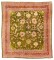 Green Square Antique Persian Mahal Rug No. 10900