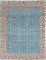 Large Pomegranate Vintage Inspired Blue Khotan No. 10920