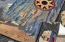 Whimsical Room Size American Hooked Rug No. 10924