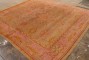 Green Pink Antique Turkish Oushak Rug No. 10925
