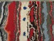 Rare Gallery Size wavy American Hooked Antique Rug No. 10940