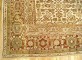 Ivory Square Oversize Herati Mahal Rug No. 10943
