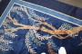 Chinese Deco Blue Rug No. 10962
