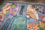Postmodern Geometric Abstract Wool Art Carpet Signed  No. 10985