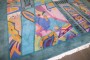 Postmodern Geometric Abstract Wool Art Carpet Signed  No. 10985