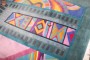 Postmodern Geometric Abstract Wool Art Carpet Signed  No. 10985
