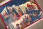 Vintage Persian Kashan Pictorial Lake Landscape Rug No. 10990