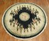 Vintage Round Chinese Rug No. 1316