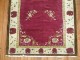 Eggplant Vintage Turkish Rug No. 26716