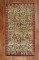 Olive Vintage Turkish Floral Rug No. 26814