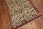 Olive Vintage Turkish Floral Rug No. 26814