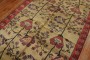 Olive Vintage Turkish Floral Rug No. 26814