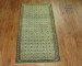 Green Turkish Konya Small Runner No. 26858