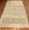 Vintage Turkish Checkerboard Kars Rug No. 27511