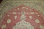 Soft Red Antique Turkish Oushak Carpet No. 27681