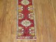 Vintage Turkish Red & Brown Runner No. 27766