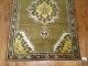 Turkish Ghiordes Olive Green Rug No. 28052