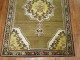 Turkish Ghiordes Olive Green Rug No. 28052