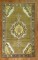 Turkish Ghiordes Olive Green Rug No. 28052