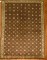 Brown Turkish Chocolate Kars Rug No. 28289