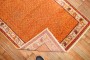 Orange Anatolian Scatter Rug No. 28341