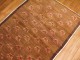 Brown Floral Turkish Runner No. 28757