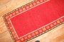 Red Vintage Turkish Tulu Runner No. 29335